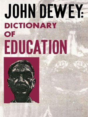 cover image of Dictionary of Education